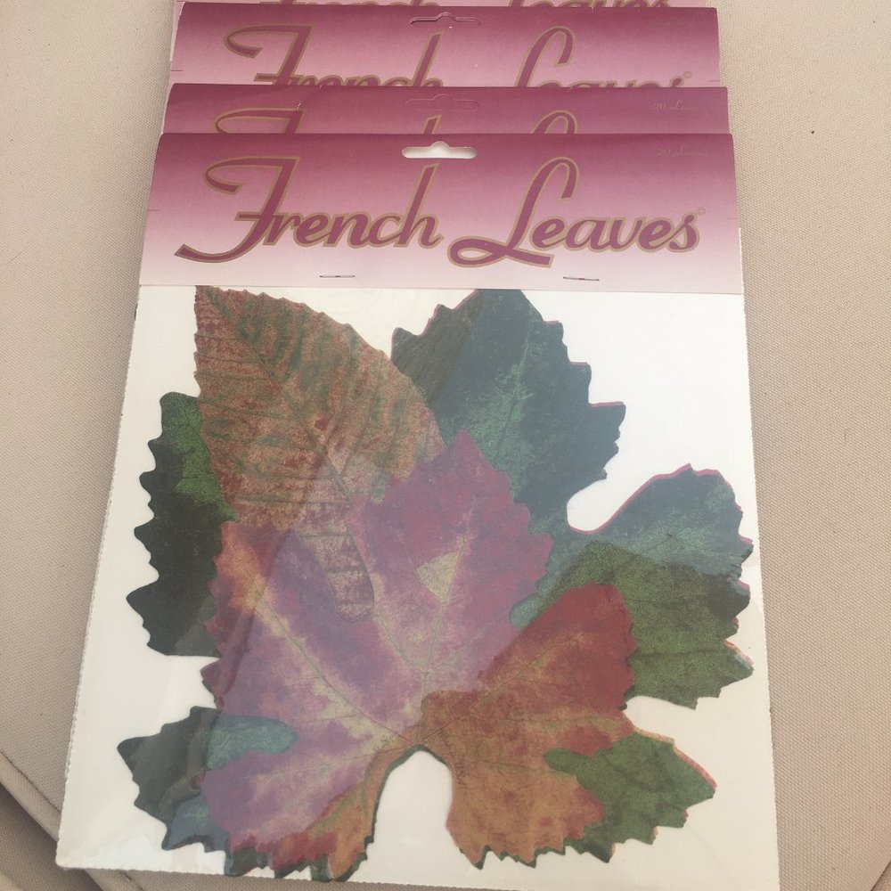 Sisson Imports French Leaves, Assorted, Set of 20